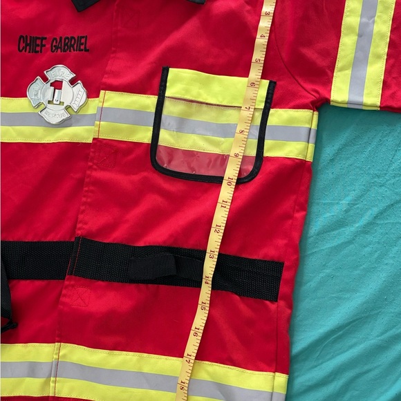 Melissa & Doug Boy’s Red Firefighter Jacket for 5-6 year olds - Picture 13 of 14